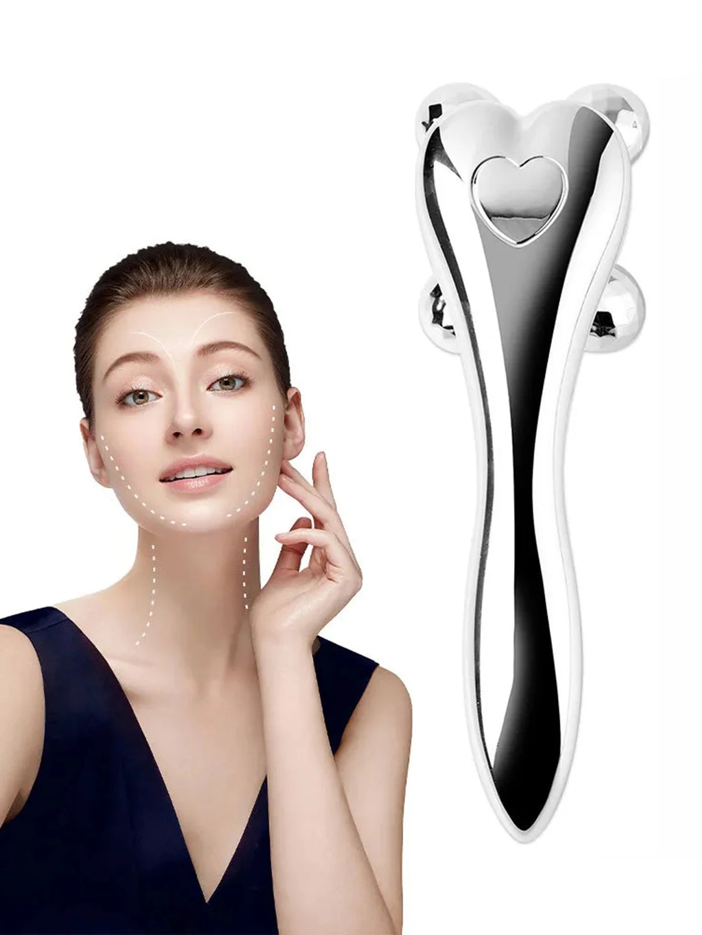 Axelskin 4D Face Lift Roller — Sculpt & Firm Facial Massager